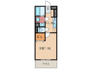 DESIGN　SQUARE　ANの物件間取画像